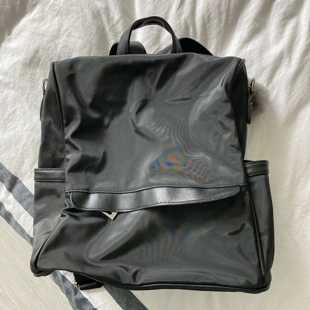 Black backpack